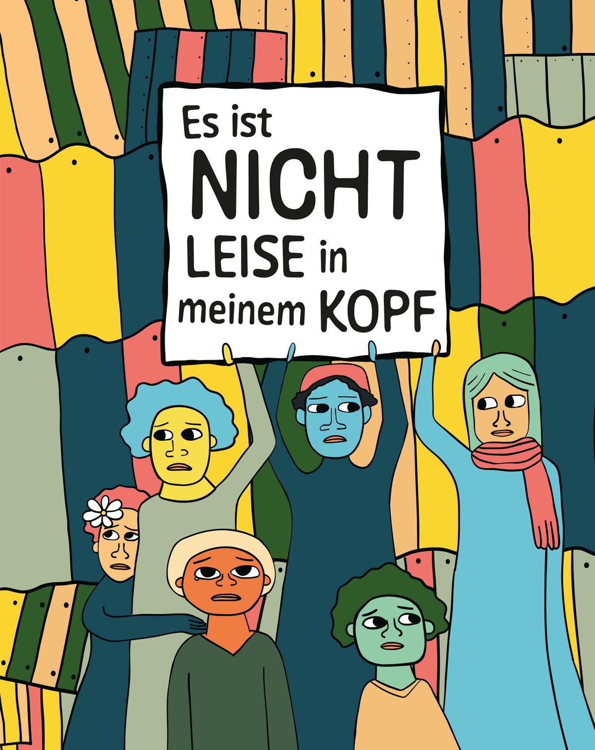 Buchcover: Es ist nicht leise in meinem Kopf